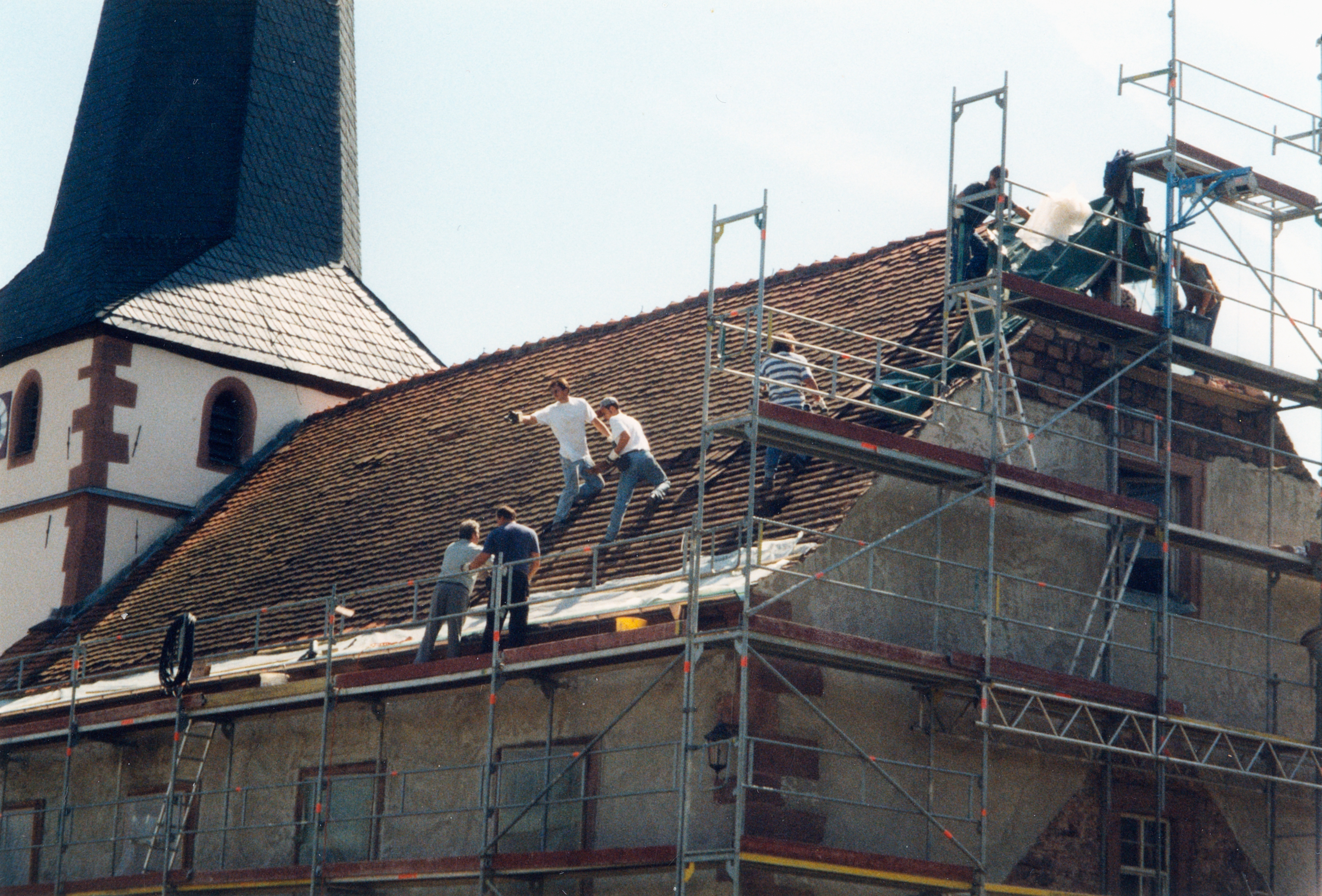 Renovierung der ev. Kirche